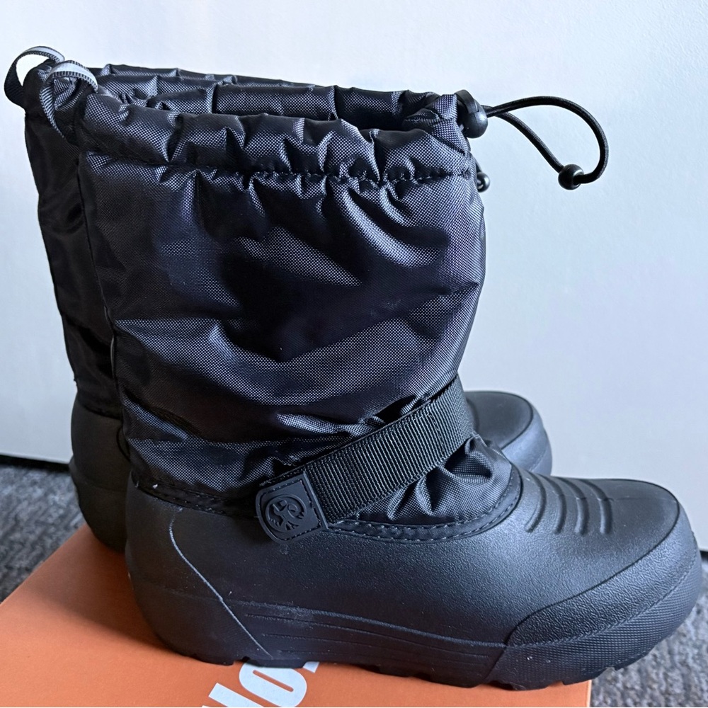 Northside Black Kids Snow Boots
